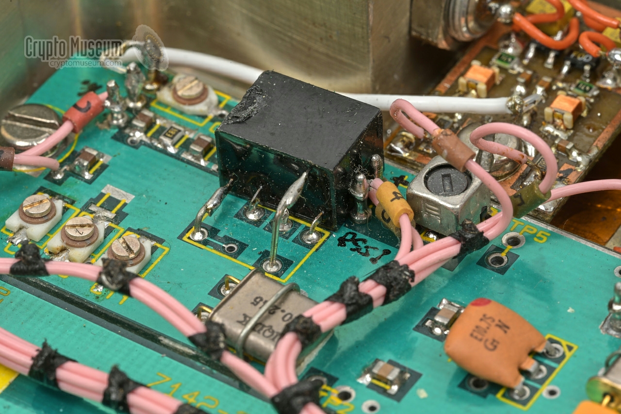 Receiver detail with relays