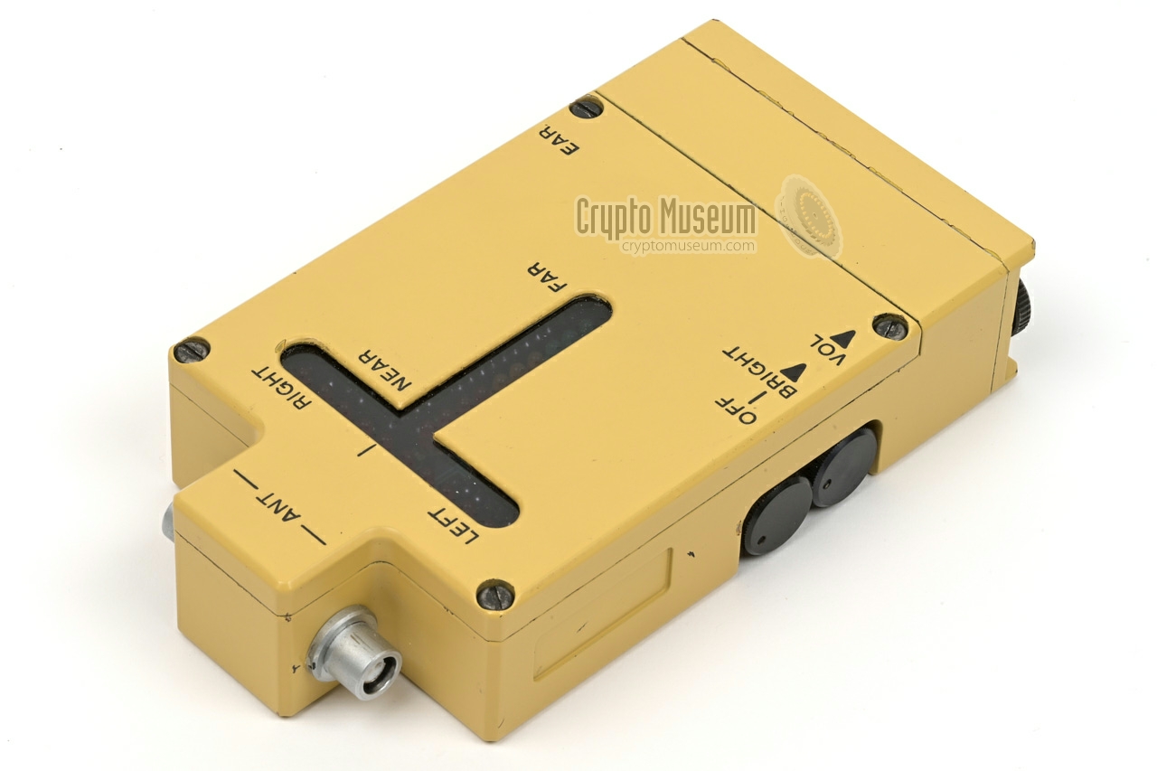 Bare handheld RDF - top/left angle view