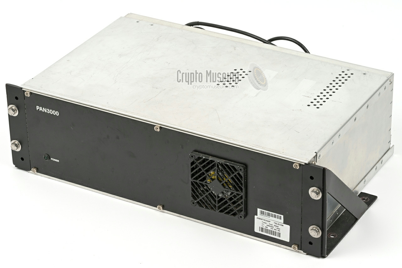 PAN-3000 main unit - front view