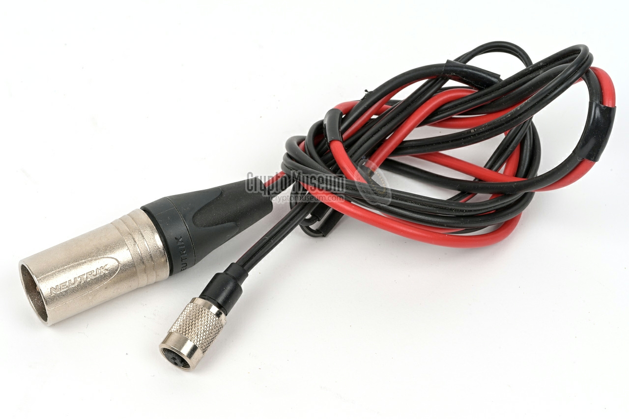 Power cable for EB-200 receiver