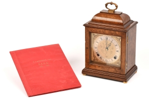 Farewell book and clock