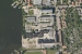 Aerial photo taken in 2008 when most of the buildings were still present. Via Google Earth.