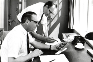 NRP company director Gerhard Prins (left) and At Admiraal (right)