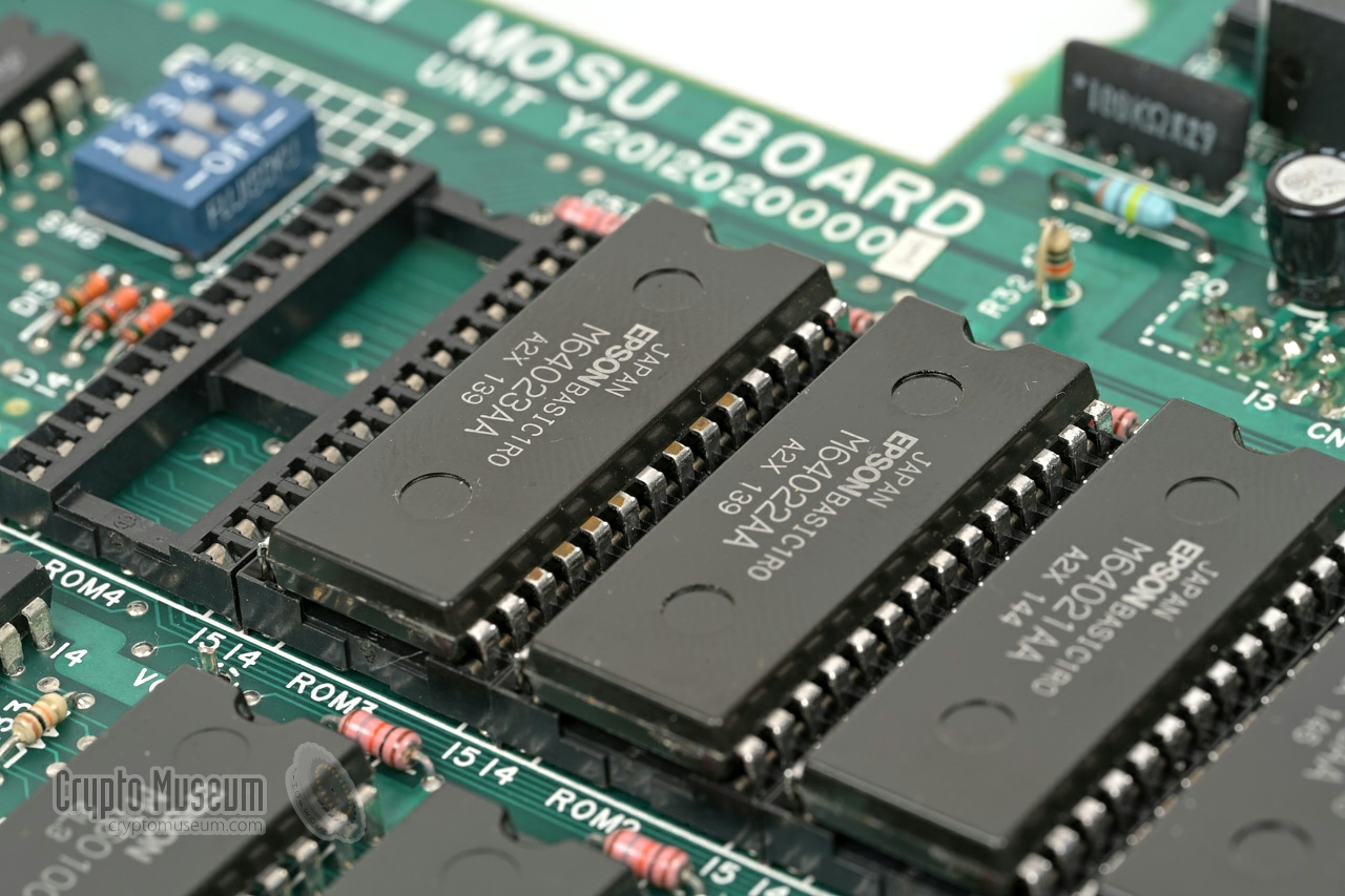 BASIC ROMs (legs partly corroded)