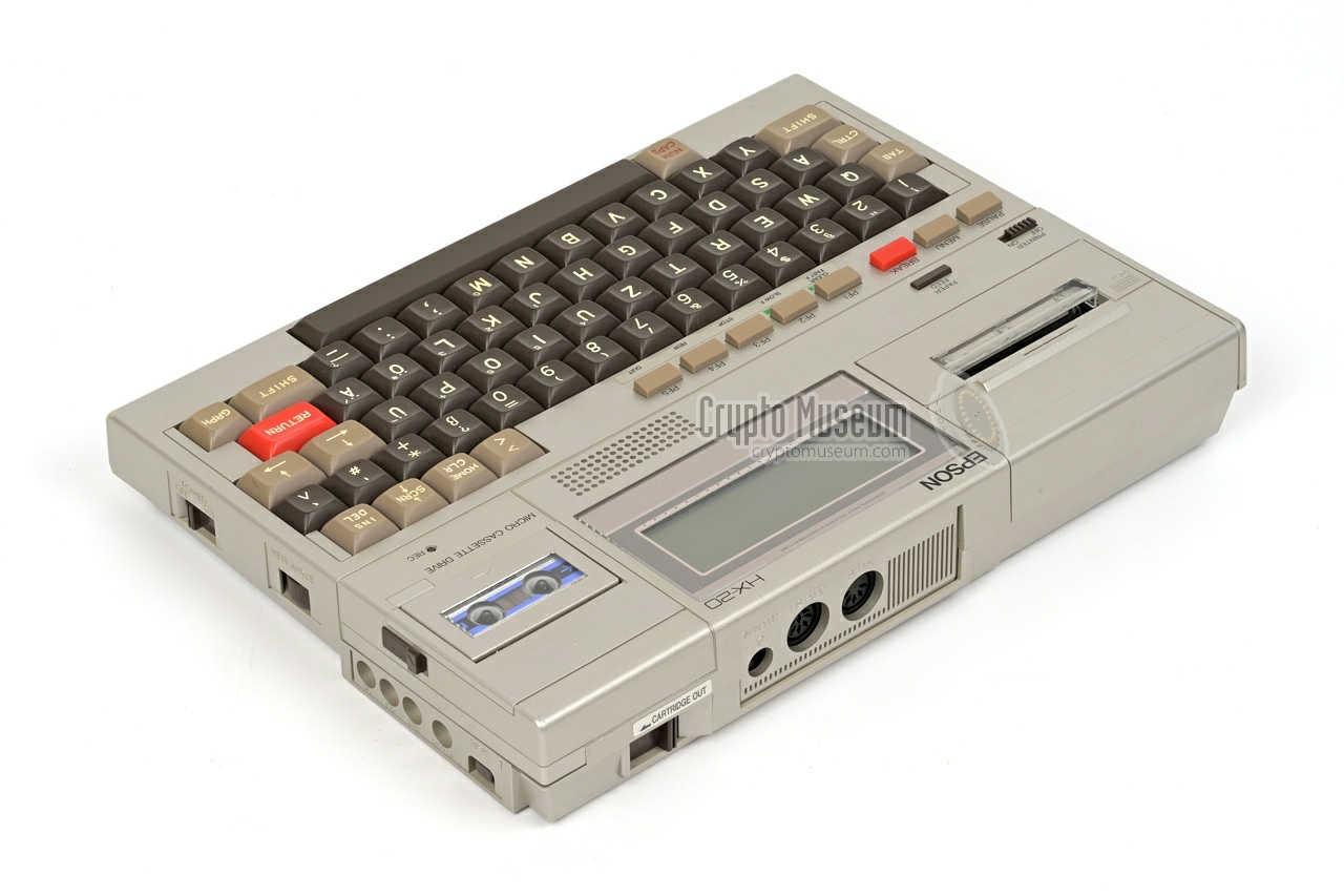 HX-20 seen from the rear right