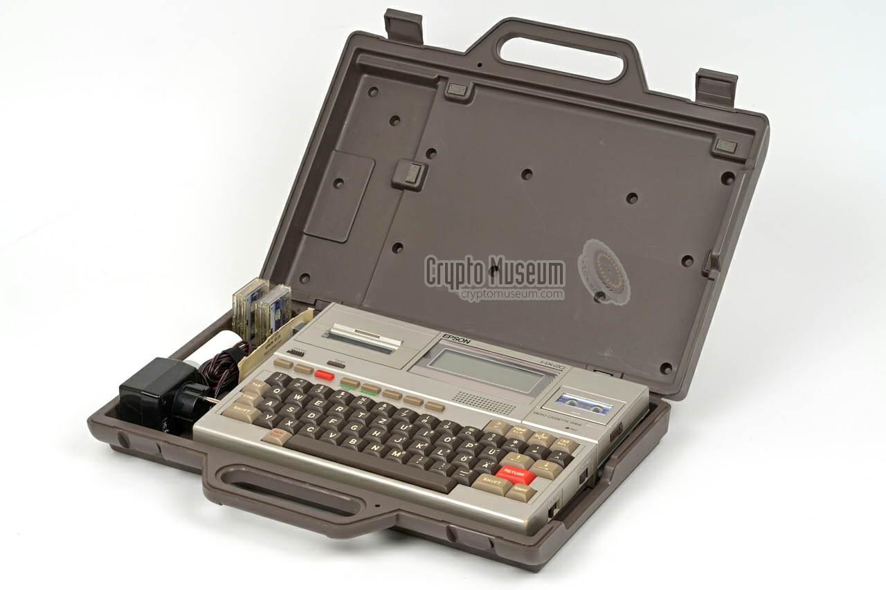 EPSON HX-20 in storage case
