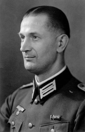 Fritz Menzer before 1945. Photograph provided my Menzer family, via Wikipedia. Published under the Creative Commons.