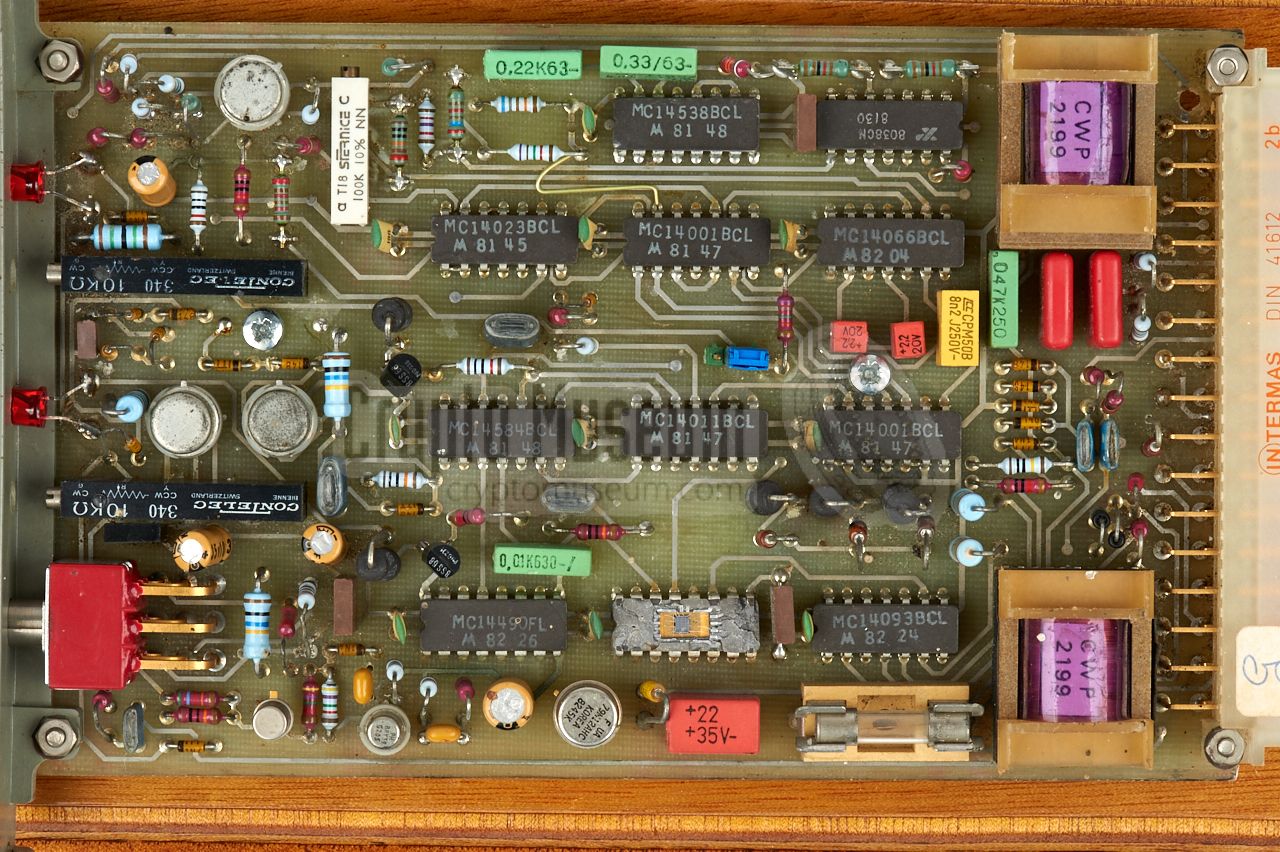 Top view of the KOZE board
