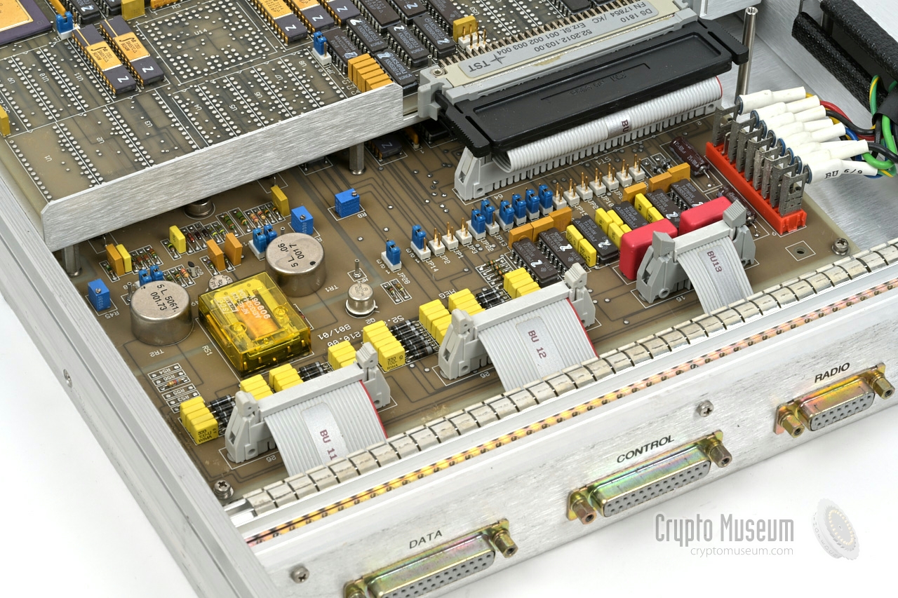 Lower PCB with connectors