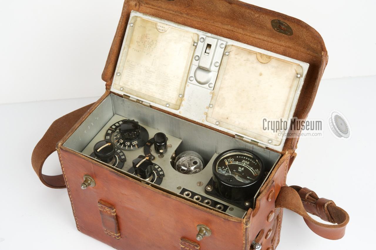  Japanese 94-6 radio in letter case with open top lid
