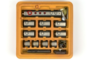 Top view of the contents of the container
