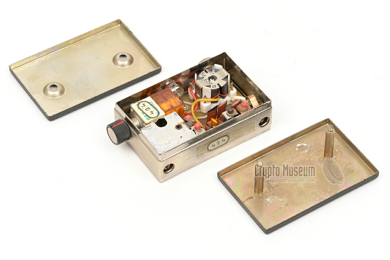 Regular plug-in with removed case shells