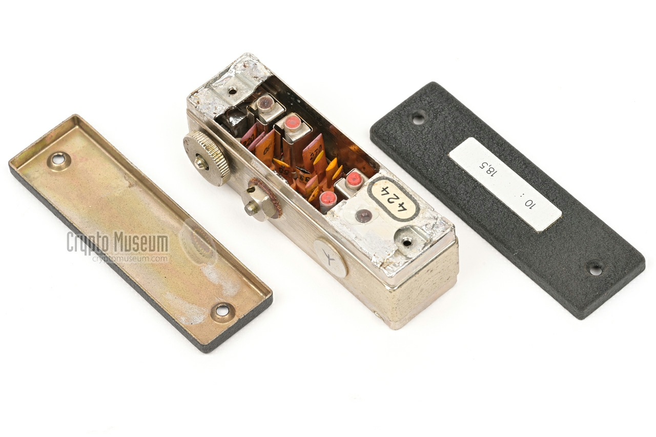 Small plug-in with removed case shells