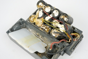 Interior of a 1987 battery