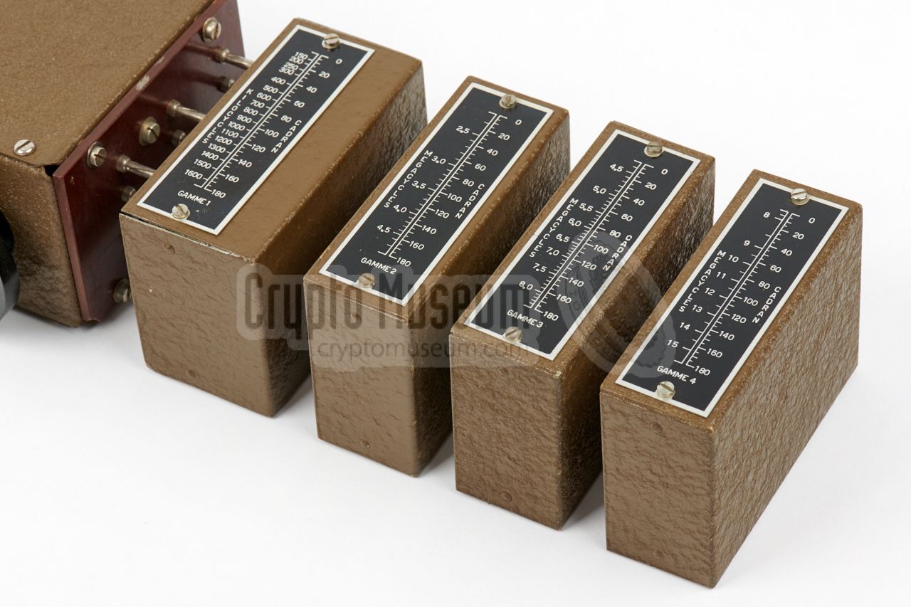 Four different coil packs (1 - 4)