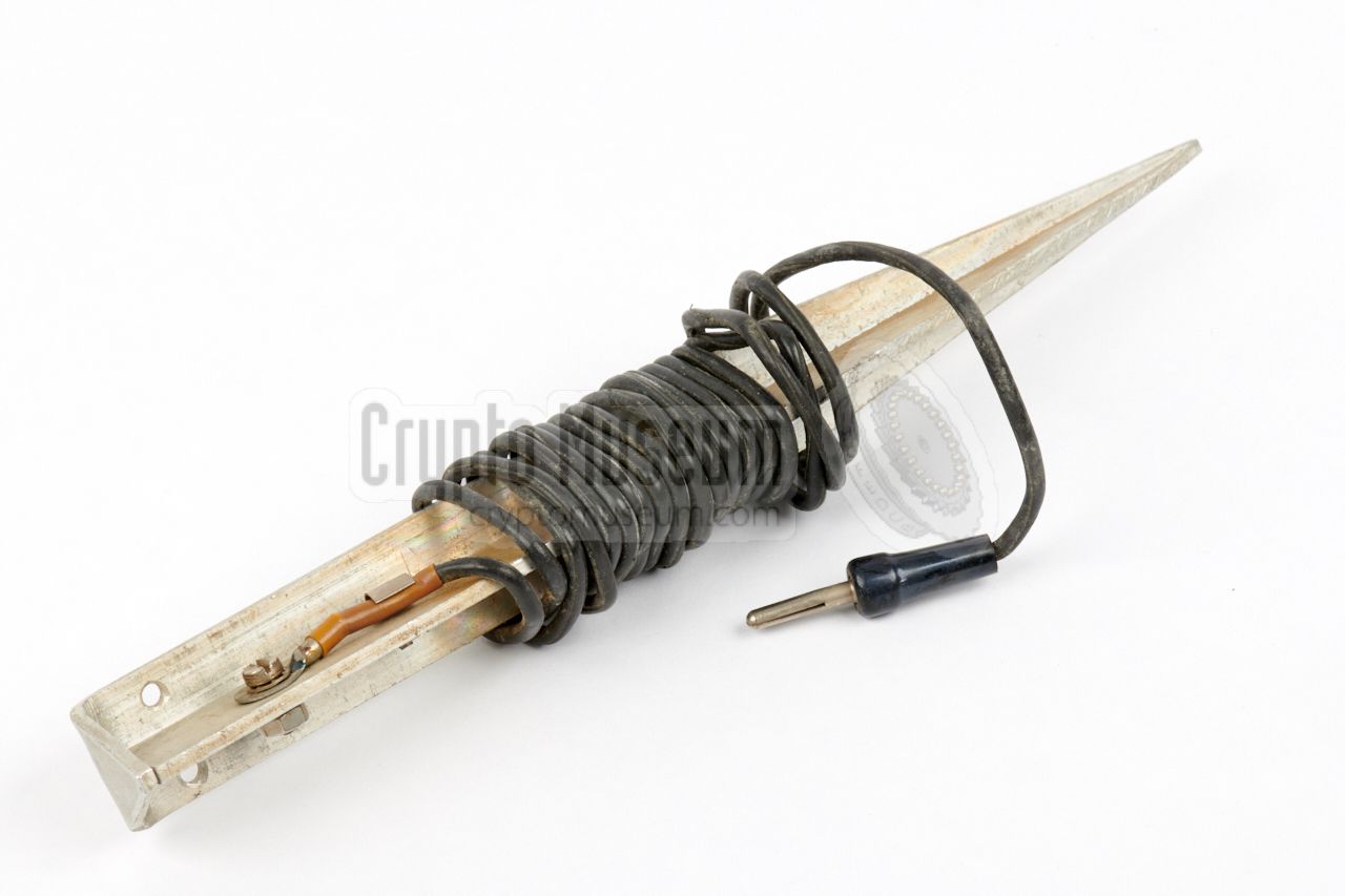 Ground pin with wire and plug