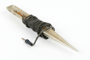 Ground pin with wire and plug