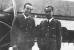 Alfonso Grisoni (left) in 1939, at the military school of Poitiers, before becoming aspirant Lieutenant with the French Artillery [4]