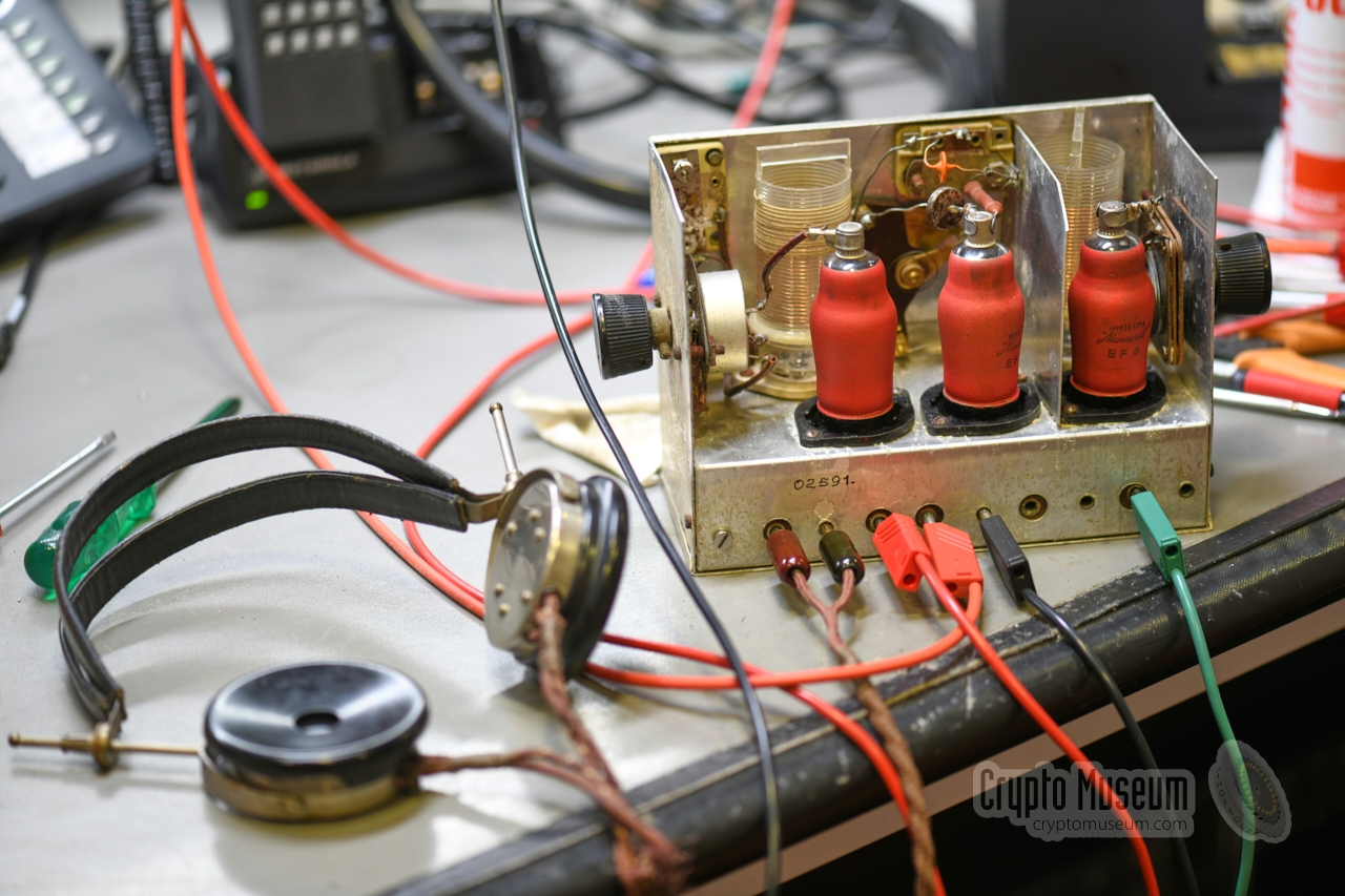 OD Receiver on the test bench