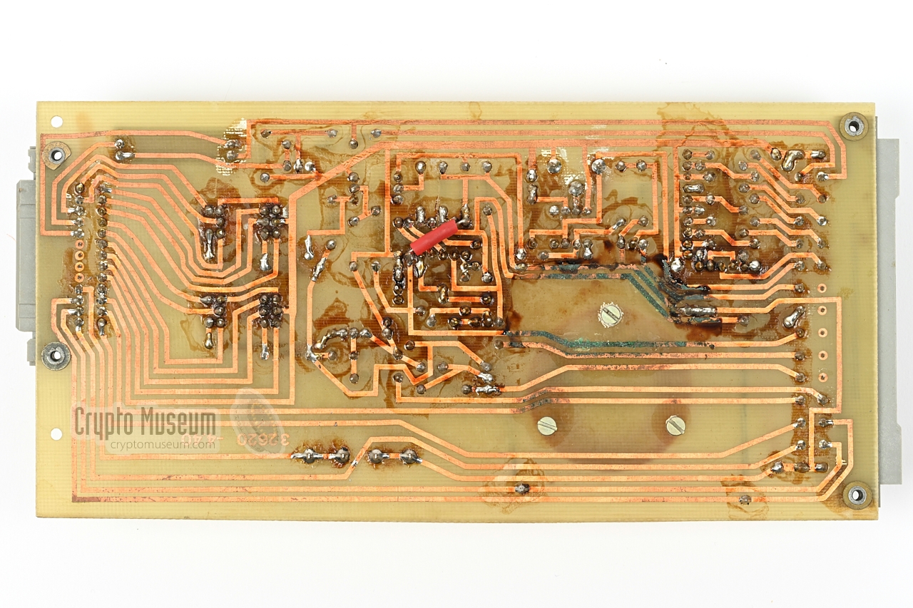 Relay board with backup battery (solder side)