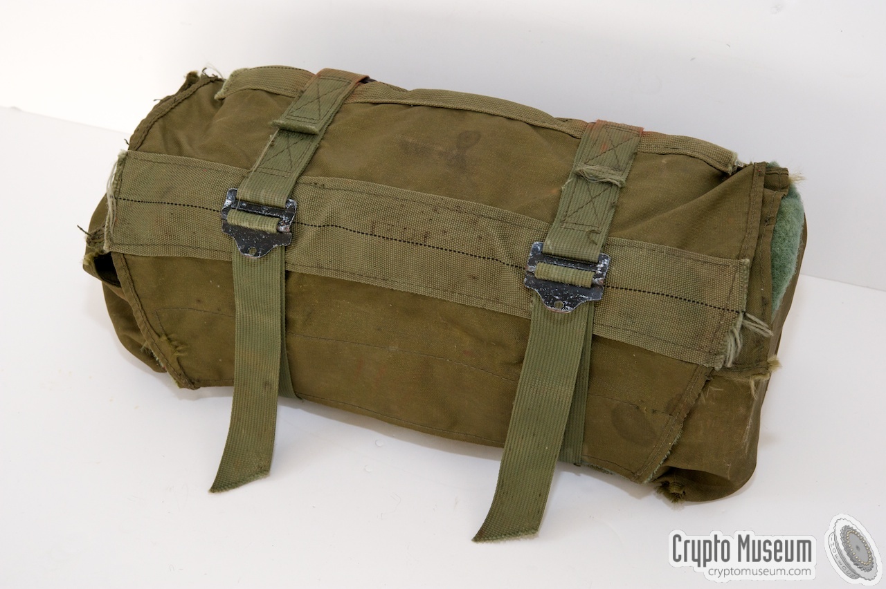 AN/PRC-64 packed in its canvas bag