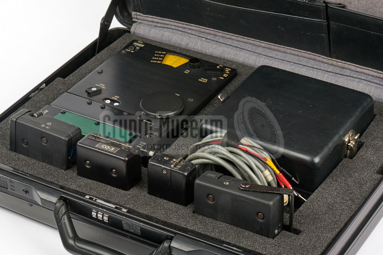 QRC-222 items in briefcase