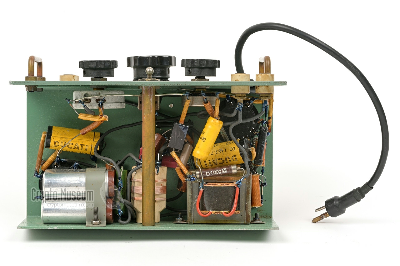 Receiver interior - bottom side