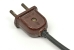 Regular mains plug used for the morse key