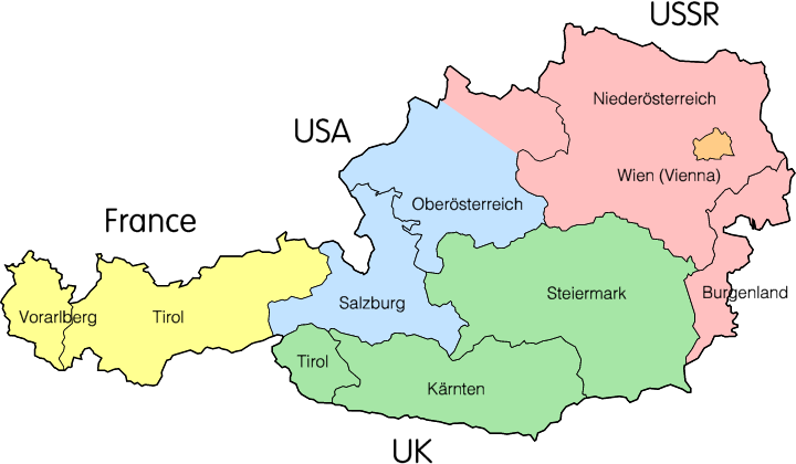 Allied-occupied Austria