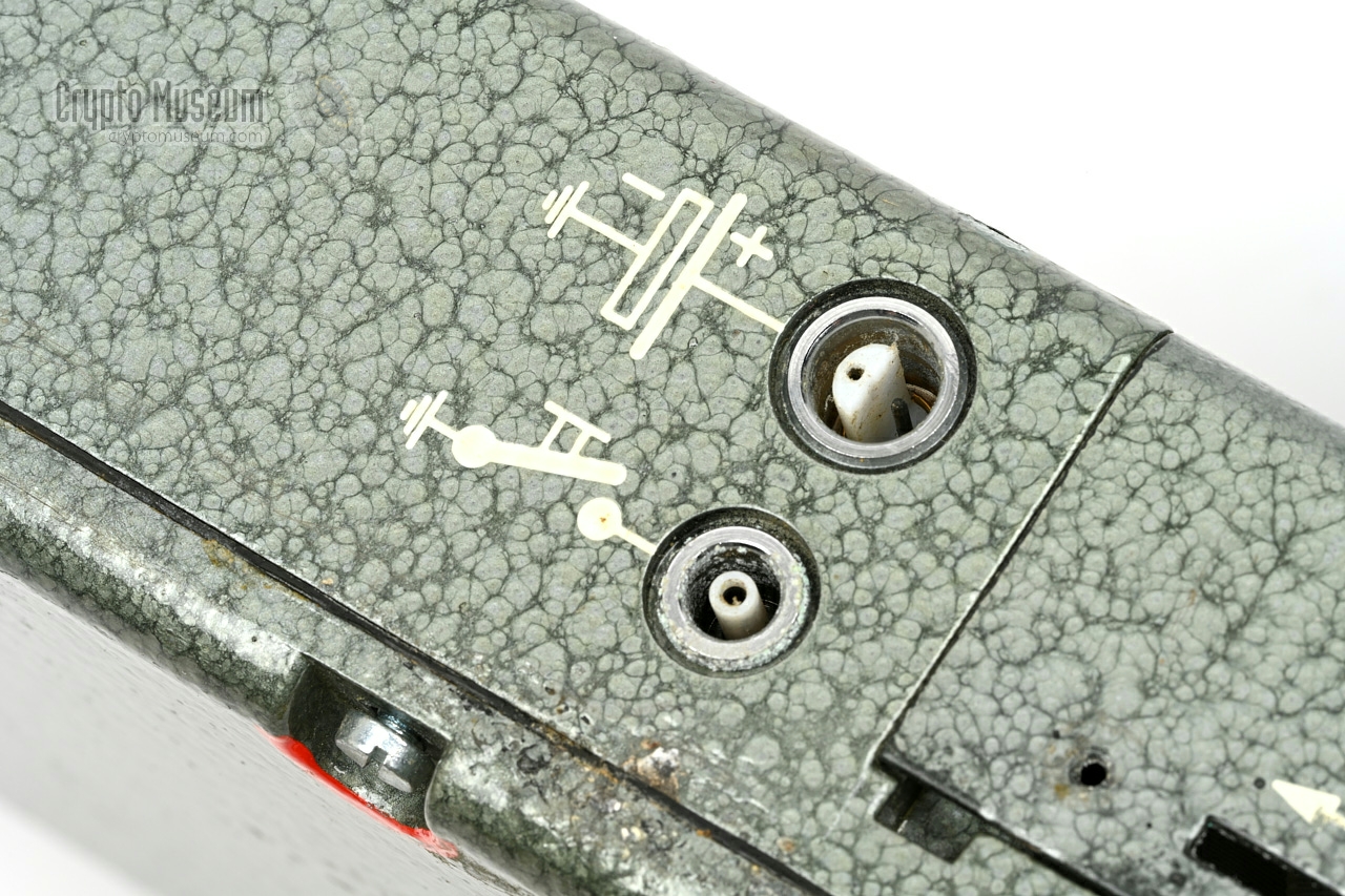 Connections at the rear