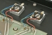 Two rectifiers mounted at the bottom of the chassis